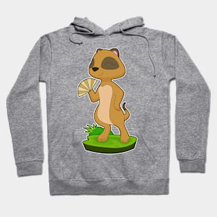 Meerkat Hand fan Hoodie